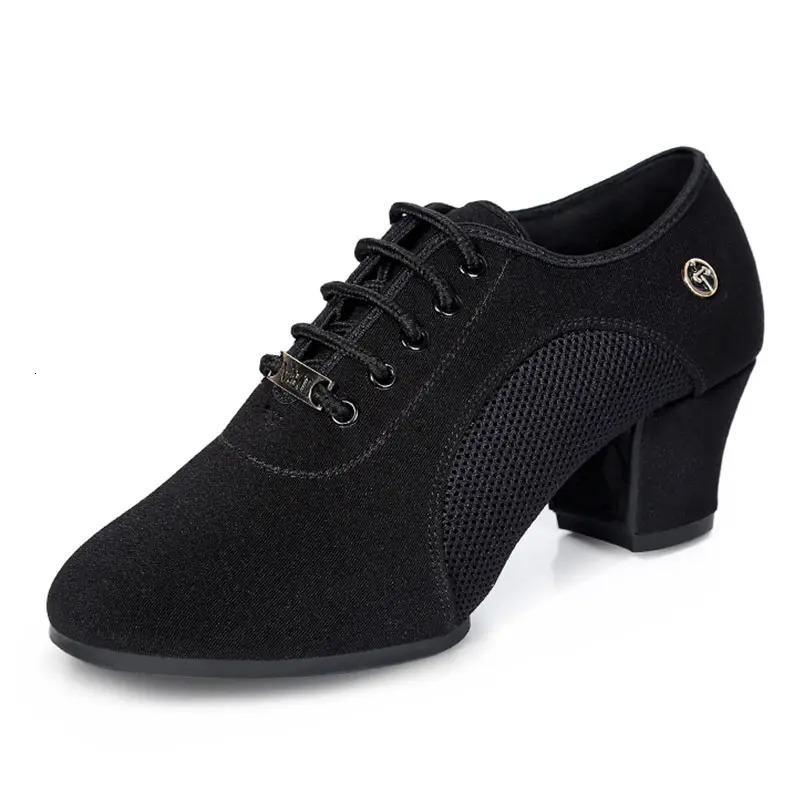 Womens dance shoes jazz Latin ballroom salsa dance shoes high heels womens practice training modern sports shoes 250425