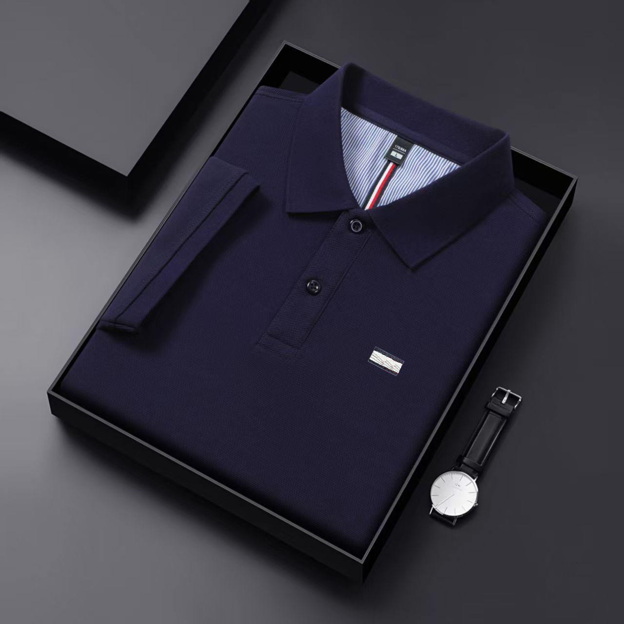 Polo Shirt designer Luxury Mens t shirt tommies hilfigerly Short sleeve tee high quality Business tommyy polo men Clothing tops Casual Embroidery Polo Cotton t Shirt