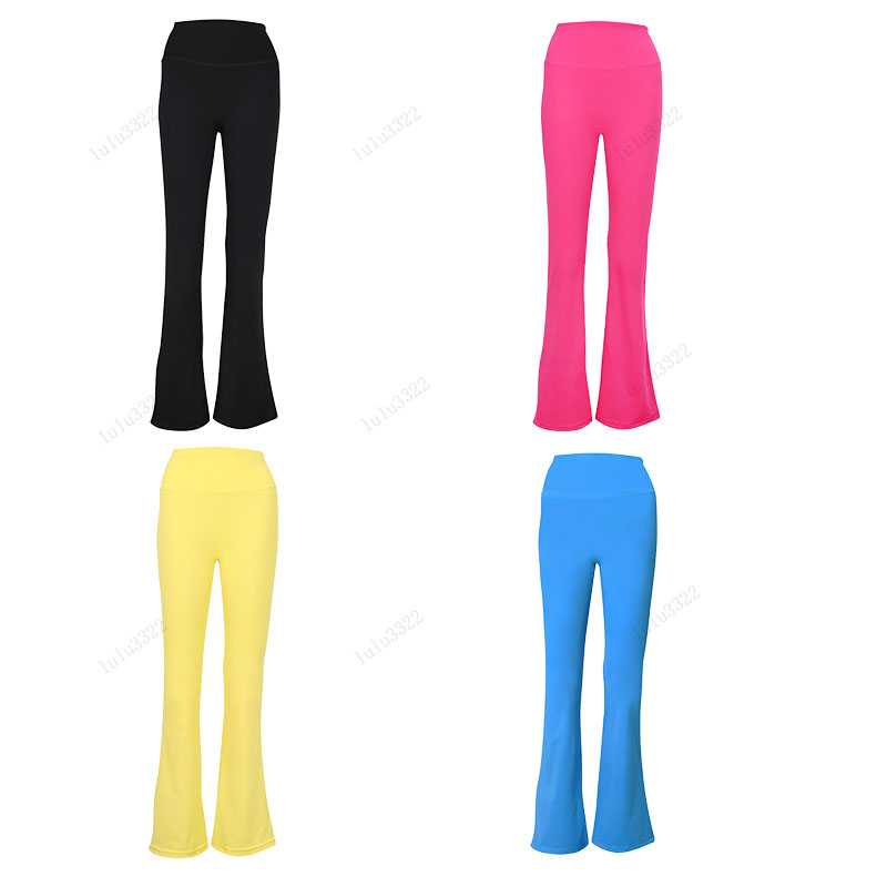 Hot sale Bell Bottom Yoga Pants-Women's High Waist Flared Trousersfor Summer, Slim Fit, Long Leg Design, Fitness & Fashion Shipping Yoga Pants