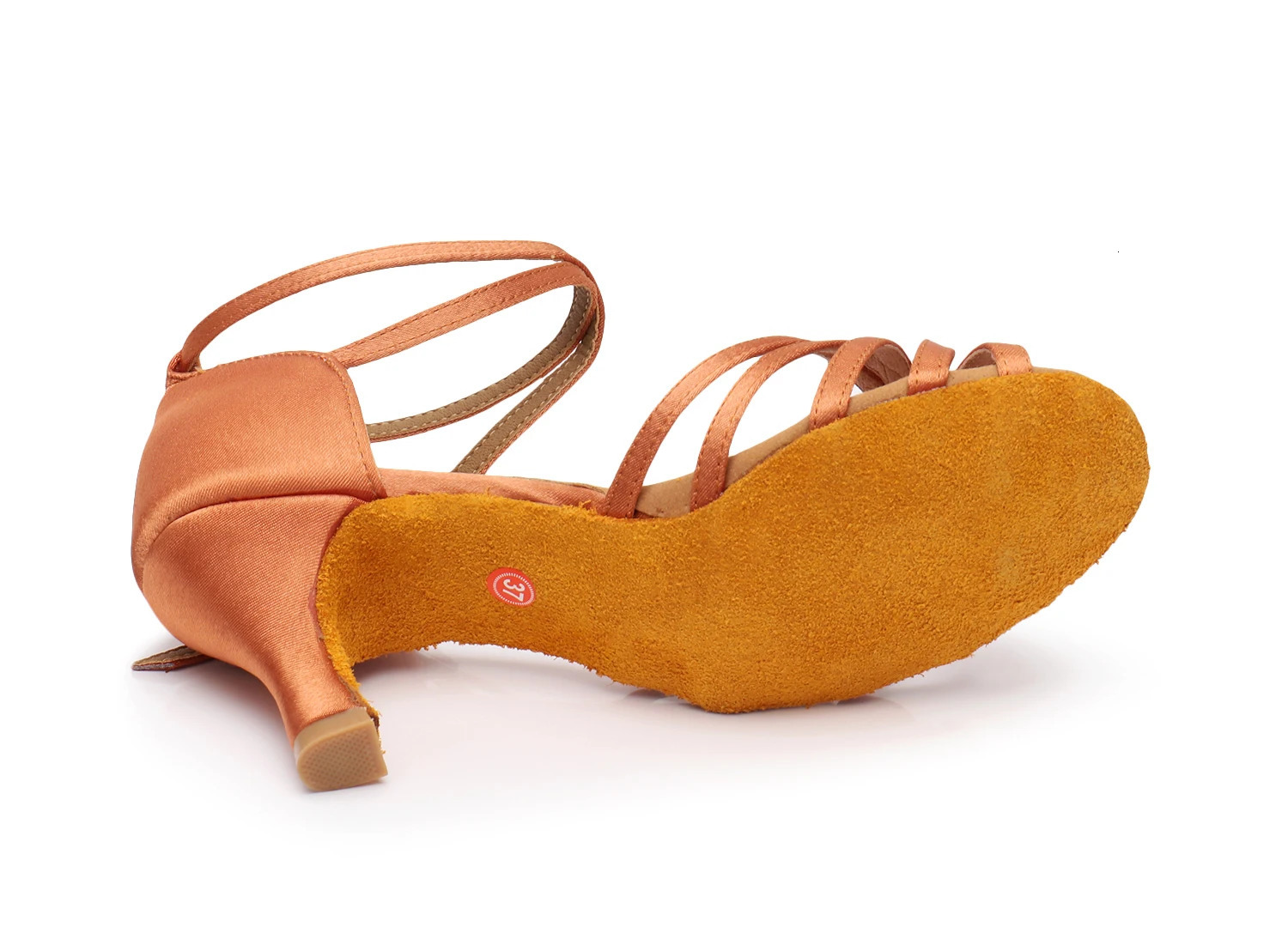 Womens Latin dance shoes womens ballroom professional dance shoes sports shoes 5/7cm suede soft soled jazz salsa practice shoes 250425