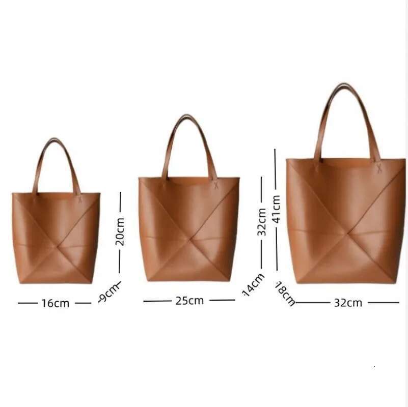 Jamhoo Designer Puzzle Foldable Geometry Large Capacity Bags Portable One Shoulder Tote Bag
