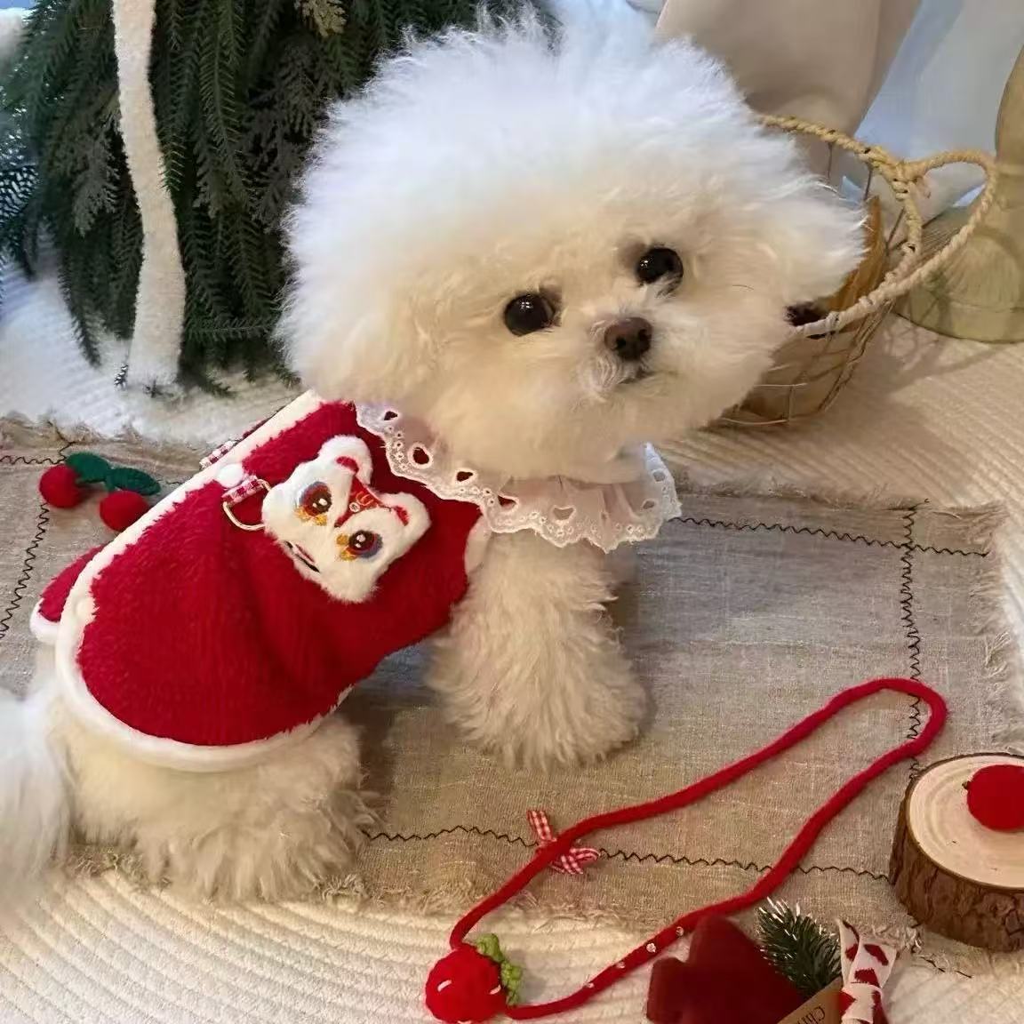 T00114Dog clothes summer thin pet small dog vest Bichon Schnauzer Yorkshire terrier denim vest can be traction