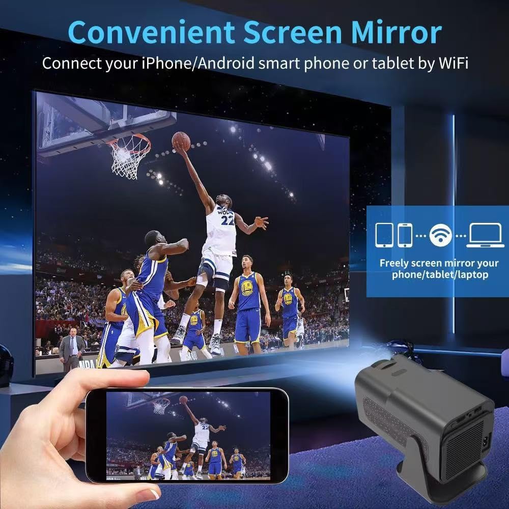 X12 PLUS retro gaming projector,4K HD TV video game stick, Portable projector with 10000+ Games,HDMI Output, WIFI