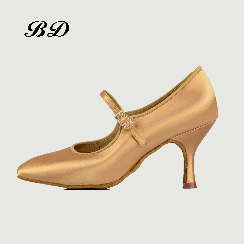 Sports shoes dance shoes ballroom shoes Latin shoes womens shoes BD 137 modern shoes high-quality cost 100% frontal products heels 250425