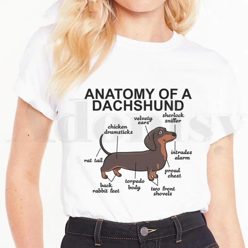 Anatomy life is better there is an interesting short sleeved womens top T-shirt Harajuku retro T-shirt womens T-shirt 250428