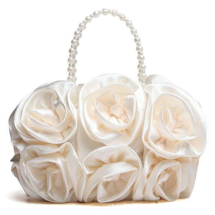 Dinner Bag Chaozhou Moonlight Flower Small Korean Makeup Crafted Silk Evening Bridal Bridesmaid Bag KQ
