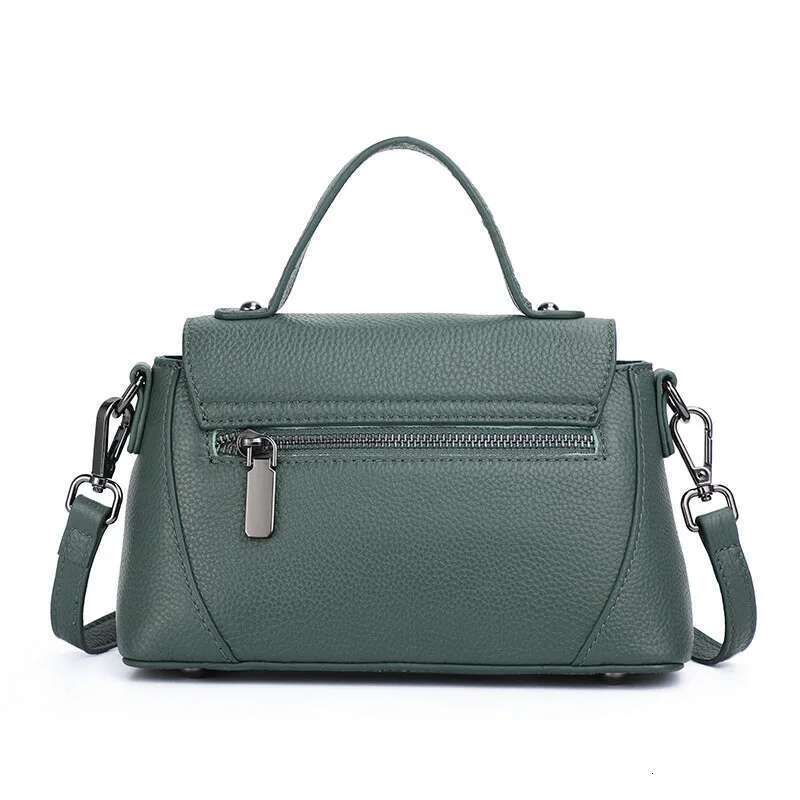 2025 New Genuine Leather Women's Designer Ladies Handbags Shoulder Messenger Bag Fashion Trend Small Square Bags