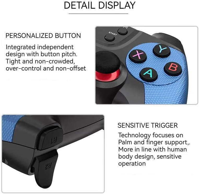 New Retro Game Console Stick, Nostalgic Game Stick, 30+ Emulators Built in 256 TF Card & 60000 Games, 2.4g Wireless controlle,Plug and Play TV Video G