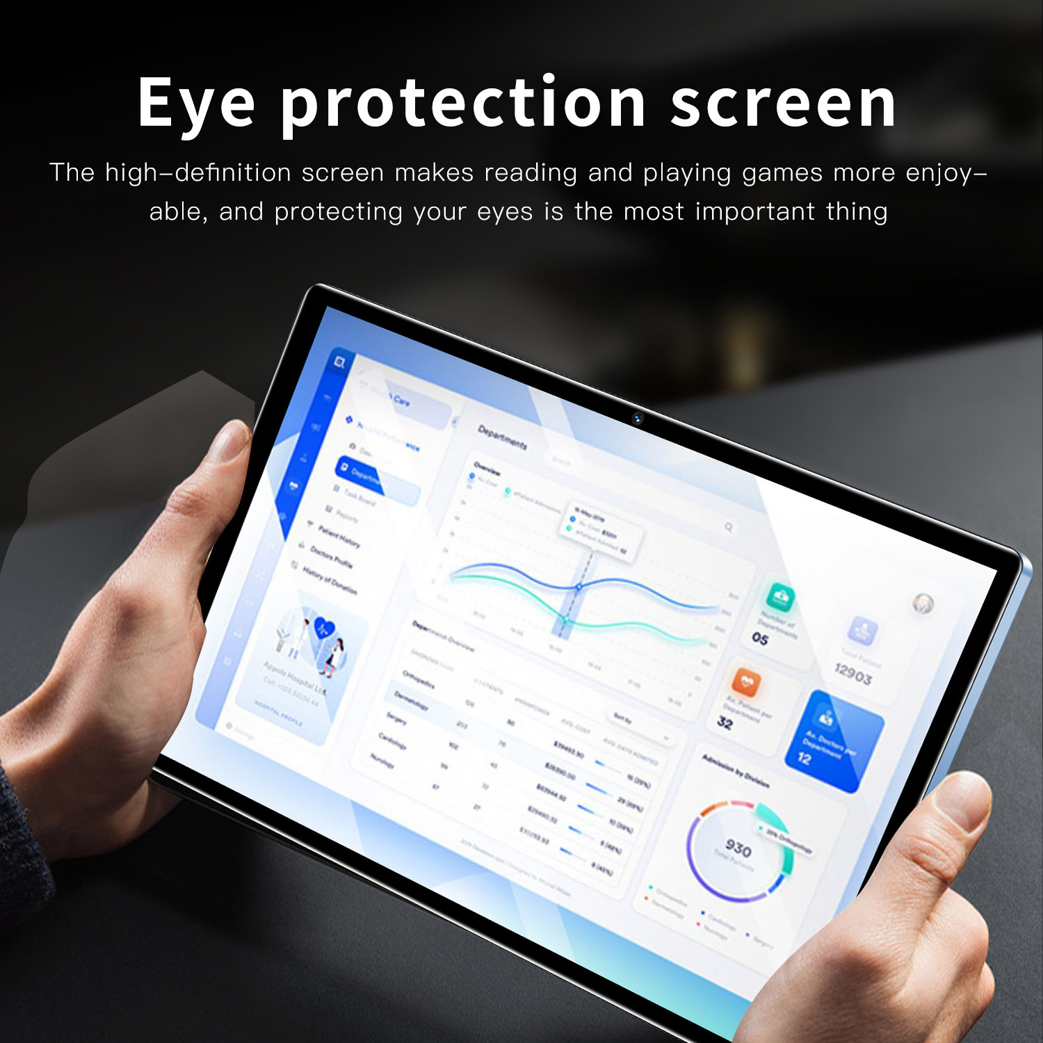 Good- New V62 intelligent tablet 10.1-inch card insertable Google system (Jing)