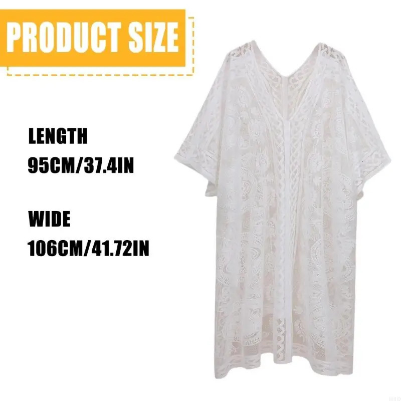See Through Sheer Swimsuit Coverup for Womens Casual Loose 69HD 250422