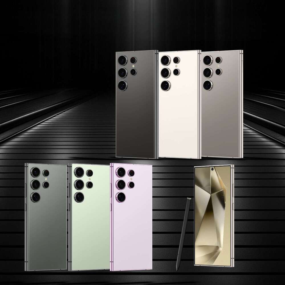 S25 Ultra 7.3HD 16+1TB smart phone 5G Android phone display 72MP+108MP camera Android 14 phone fingerprint recognition face recognition GPS