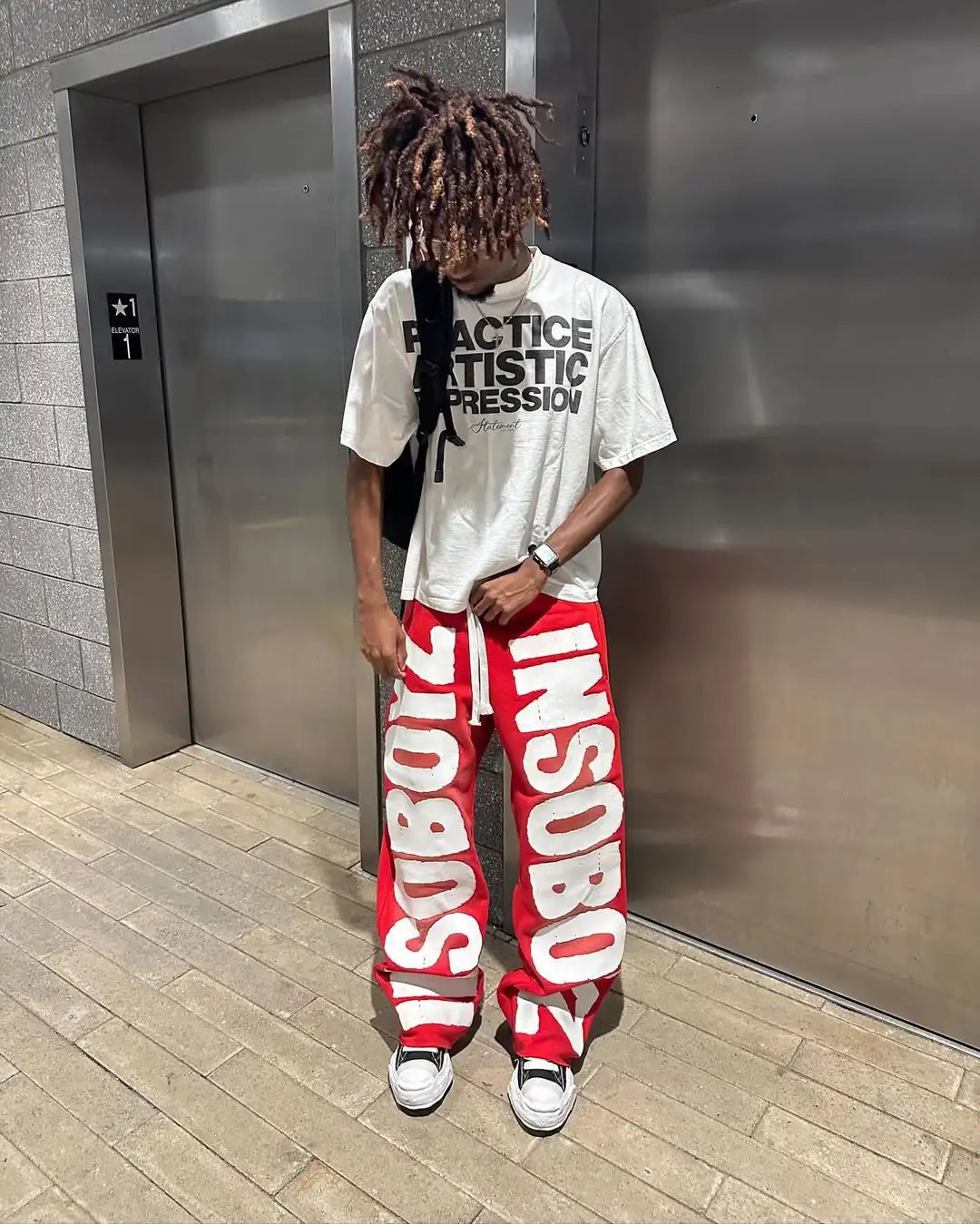 American fashion street retro letter patch pocket jogging pants for men and women Y2K Harajuku hip-hop casual wide leg Trousers 250428