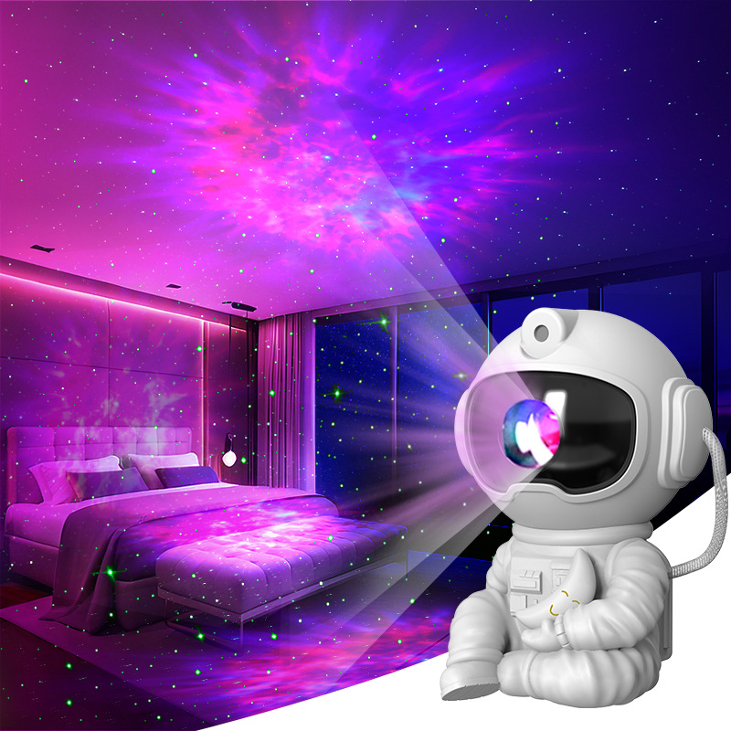 Star Projector Galaxy Light Multiple Nebula Modes Space Astronaut Projector with Remote Control Galaxy Projector for Bedroom