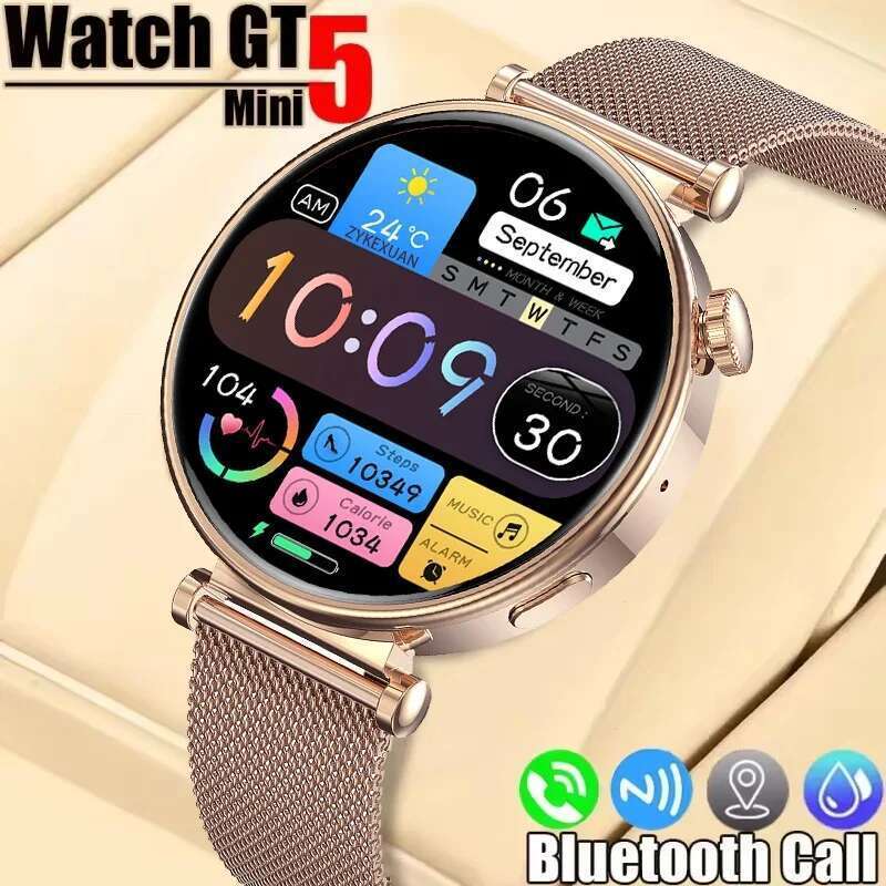 2025 For Original HUAWEI GT5 Mini 40mm Women Smart Watch MenBluetooth GPS track AMOLED NFC Bluetooth Call smartwatch
