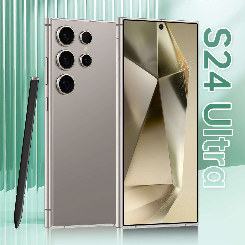2025 New S24Ultra 7.3HD 16GB+1TB smart phone dual SIM 5G Android phone display 72MP+108MP camera Android 14 phone fingerprint recognition face recogni