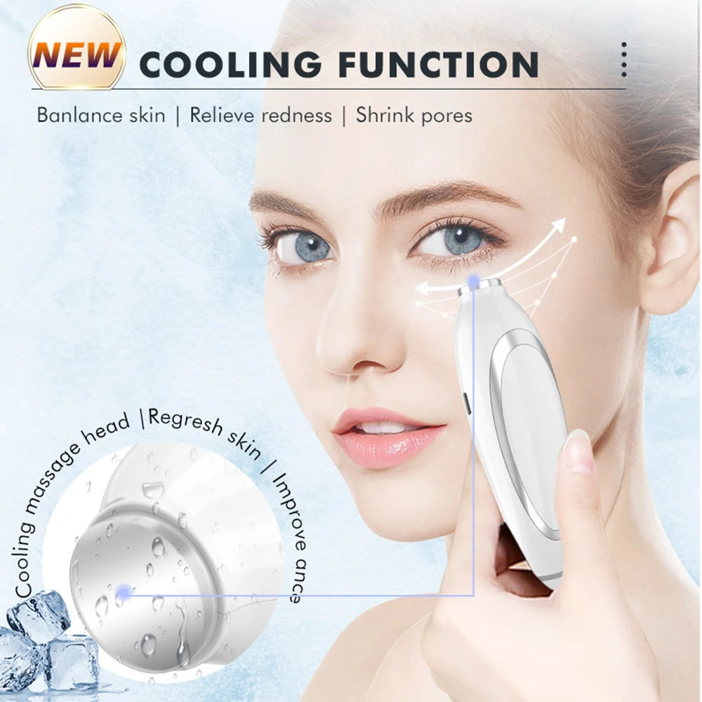 EMS Lifting Massager Ice Compress Neck Beauty Device Double Chin Remover Skin Lift Firming Beauty Massage Device 250422