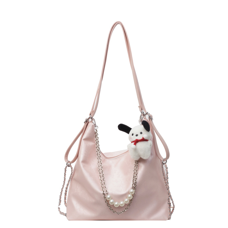 Bestselling! 2025 Designer Beaded Strap Shoulder Bag - Large Capacity Crossbody Purse Free Shipping Trendy Boho Women's Work & Casual Handbag
