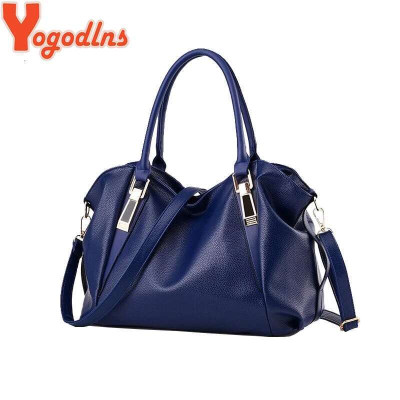Yogodlns Designer Women Handbag Female PU Leather Bags Handbags Portable Shoulder Bag Office Ladies Hobos Totes