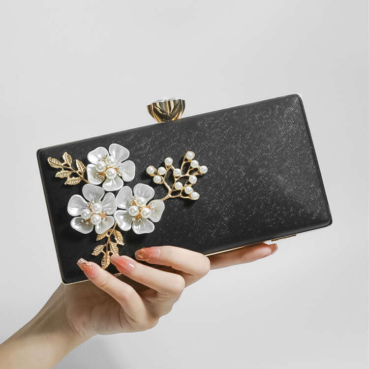 Dinner Bag New Trendy Pearl Bridal Dress Fashionable Light Luxury Socialite Banquet Bag Hand Held Shoulder Bag KQ