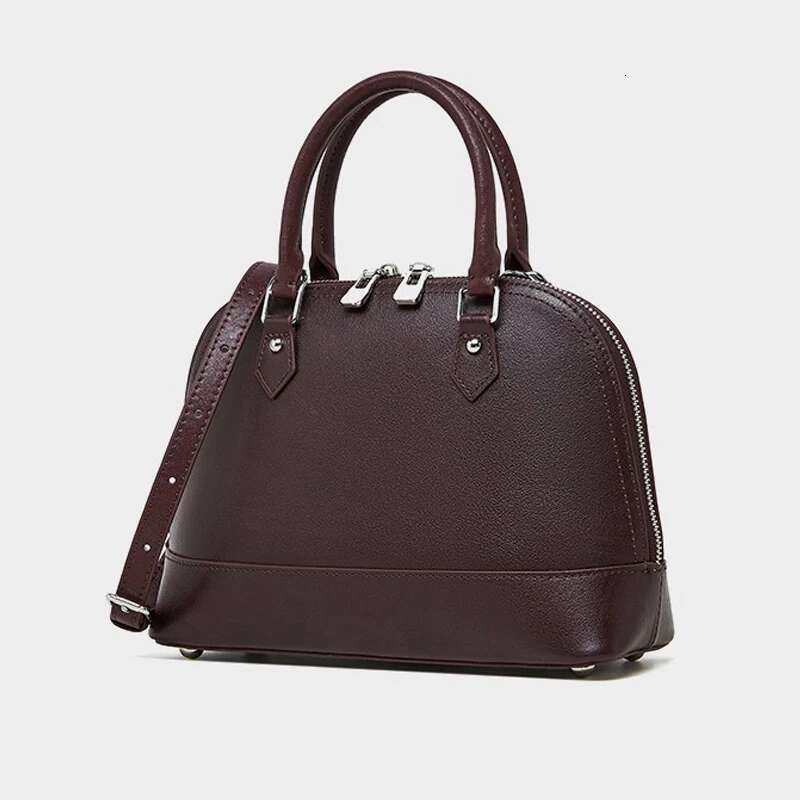 Woman Handbag Real Leather Shell Shoulder Crossbody Bag High Quality
