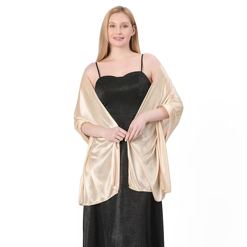 K592 Cross-border good goods New European and American shawls Evening dresses party bride bridesmaid dresses shawl scarf women's dual use