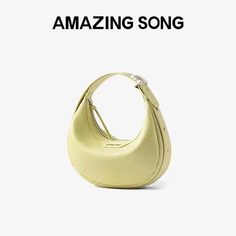 2025 New Spring/summer Half Moon Armpit Crossbody Crescent Shaped Bag Light Women's Handbag High-end Backpack