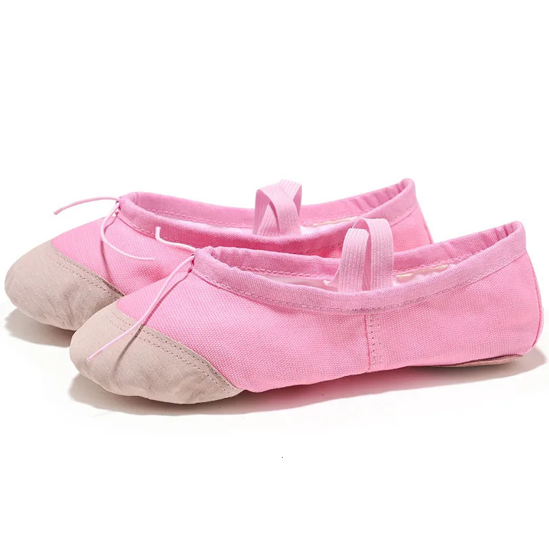 Girl ballet dancer canvas soft soled ballet shoes rens practice ballet dancer 250425