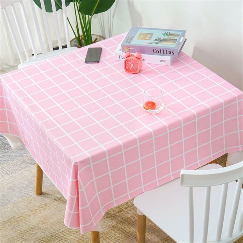 T0446 tablecloth waterproof, oil-proof and scalding-proof square tablecloth ins learning desktop decoration arrangement tablecloth pvc coffee table ma