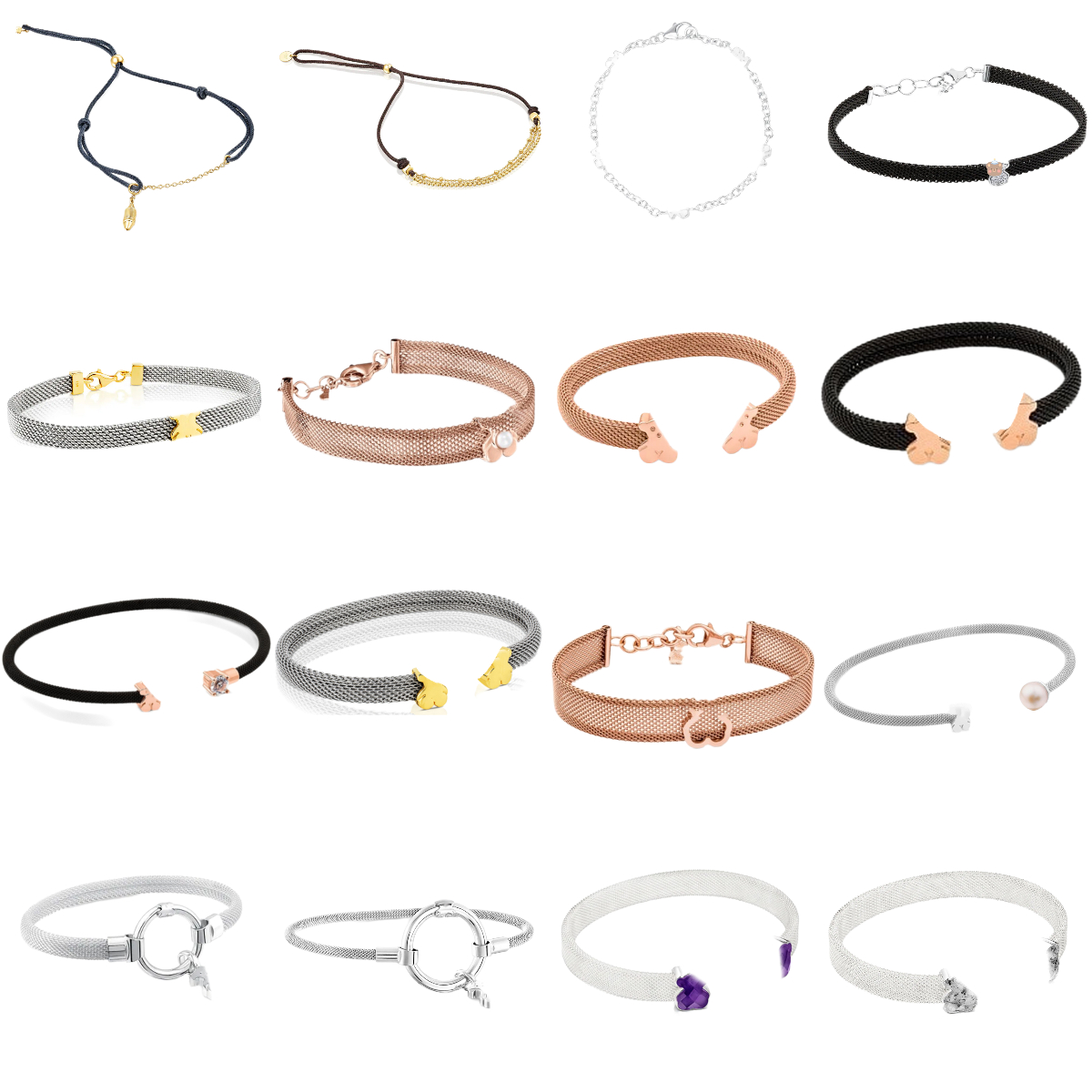 2025 New TOUS Silver Bracelet - Trendy Everyday Jewelry