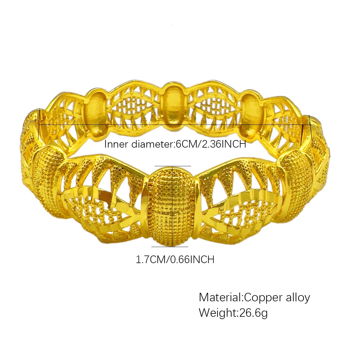 ANIID Dubai Charm 24k Gold Plated Bracelet Female Arab Bride African Indian Bracelet Nigeria Wedding Jewelry Party 250425
