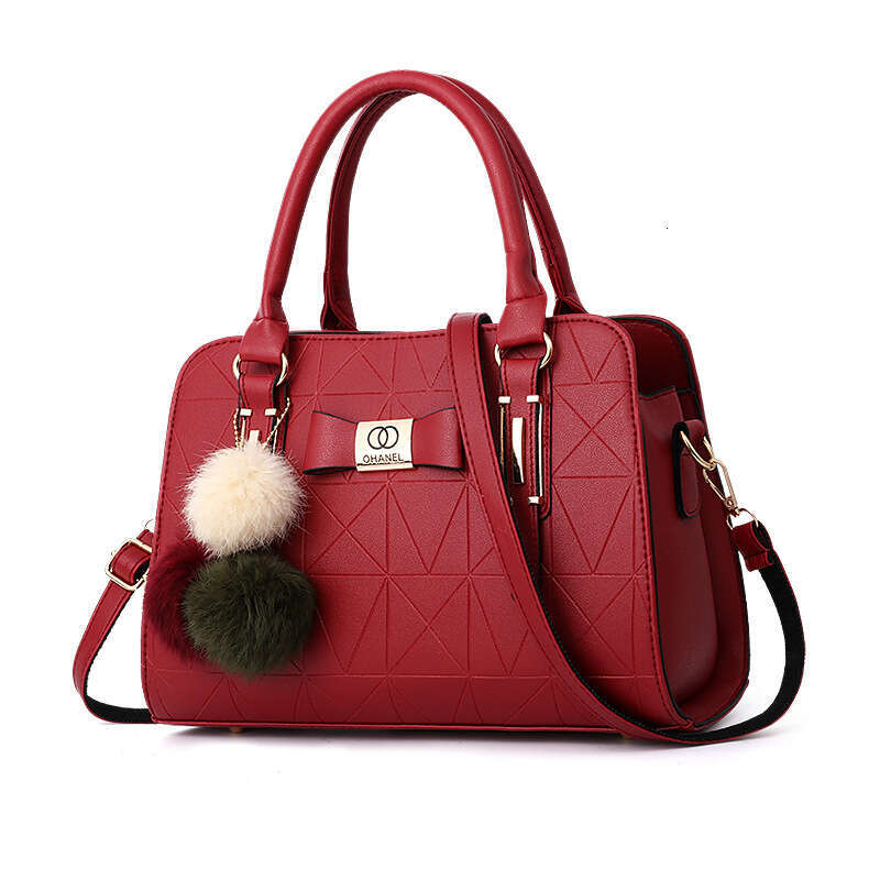 Hot Sale Explosive Large Capacity Women's Bag Fashionable Emed Middle aged Single Cross Shoulder Handbag 2025 Stylish Versatile New Trendy Ins