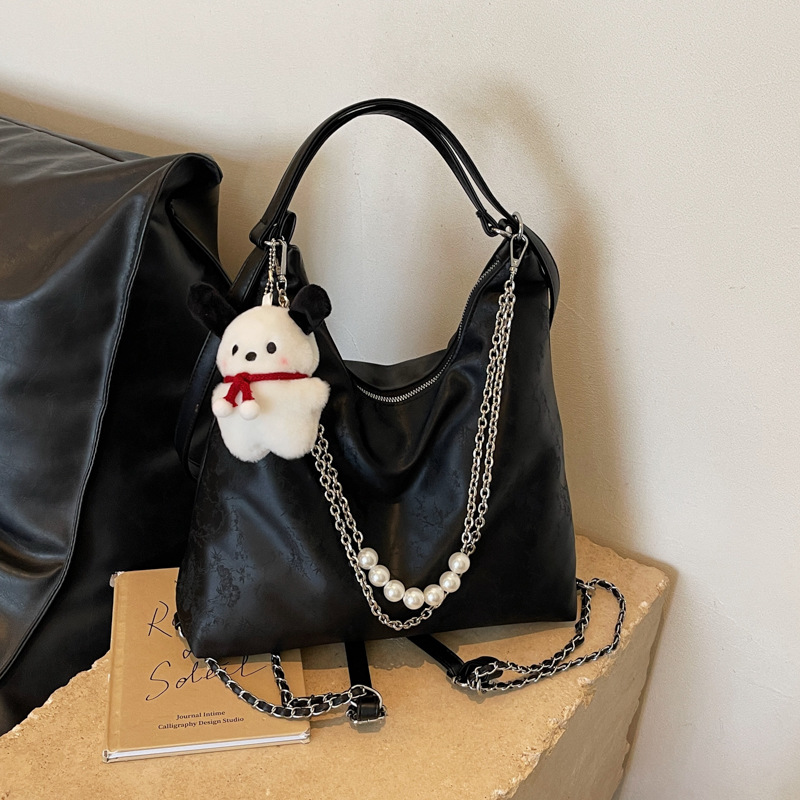 Bestselling! 2025 Designer Beaded Strap Shoulder Bag - Large Capacity Crossbody Purse Free Shipping Trendy Boho Women's Work & Casual Handbag