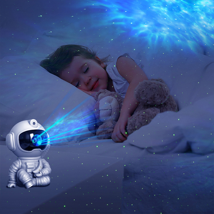 Star Projector Galaxy Light Multiple Nebula Modes Space Astronaut Projector with Remote Control Galaxy Projector for Bedroom