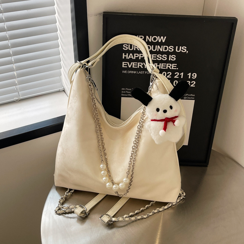 Free Shipping! 2025 Bestseller Designer Beaded Chain Shoulder Bag - Trendy Spacious Crossbody Purse for Women Chic Boho Large Capacity Handbag