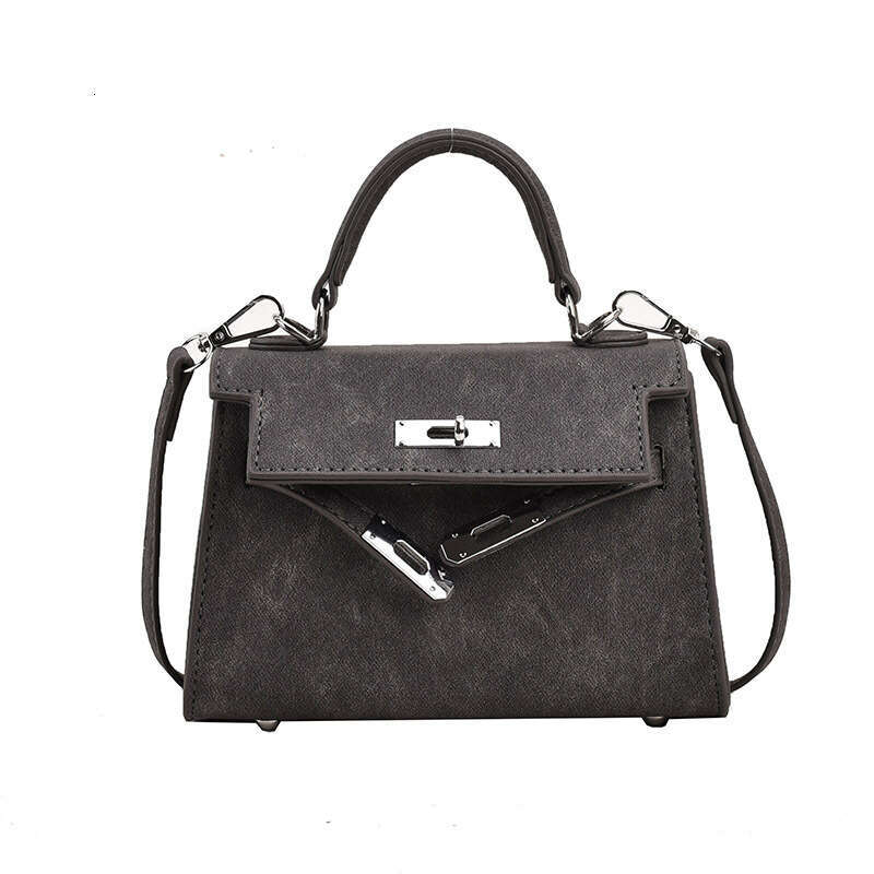 Spring/Summer Handheld Kelly Women's Retro High End Single Shoulder Western Square Crossbody Bag, 2025 New Casual Fashion Trendy Clothing