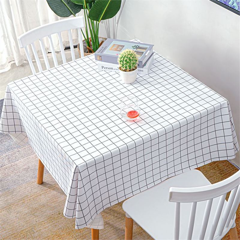 T0446 tablecloth waterproof, oil-proof and scalding-proof square tablecloth ins learning desktop decoration arrangement tablecloth pvc coffee table ma