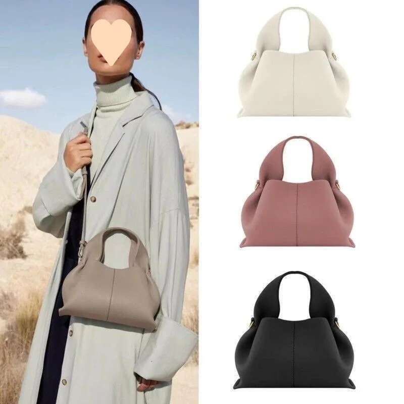Small Group High-End Cloud Dumpling Women's 2025 New Crossbody Bag, Niche Fashion Handbag, Lunch Box Bag Trend
