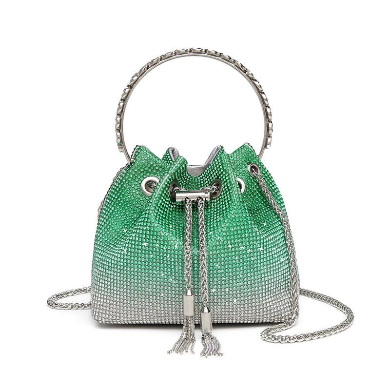 2025 Spring Summer Luxury Rhinestone Bag - Designer Women's Crossbody & Shoulder Clutch w/Free Shipping Glamorous Crystal Chain Wedding Party Acc