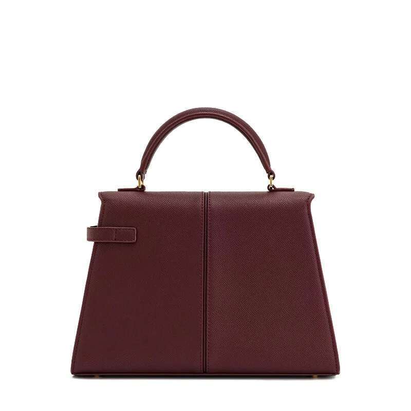 JW PEI Women's Handbag Elise Designer Fashion 2025 New Wine Red Tote Small Square Crossbody Premium Women Bag