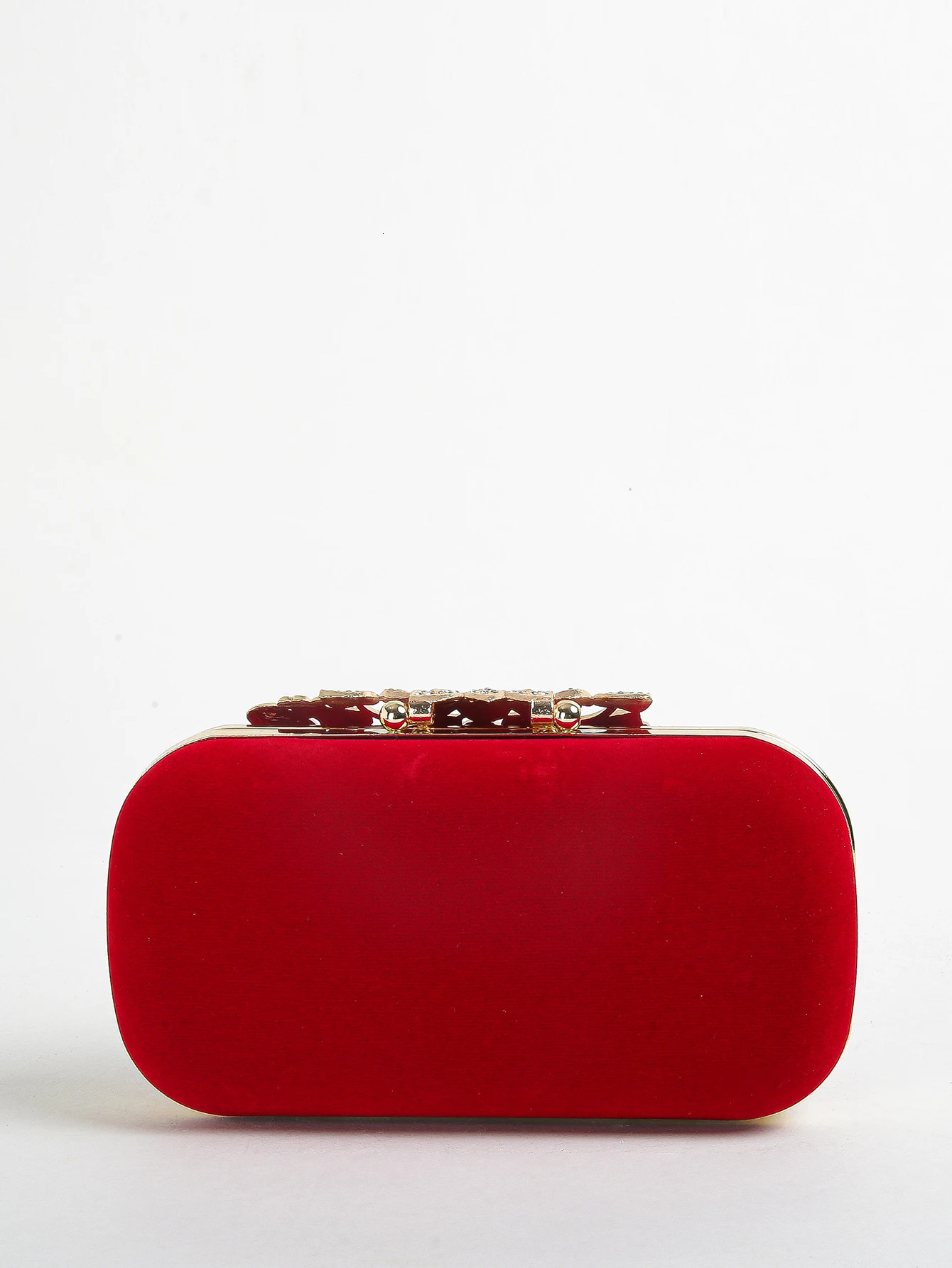 Diamond clutch bag with crystal flower buckle womens evening handbag formal party wallet 250428