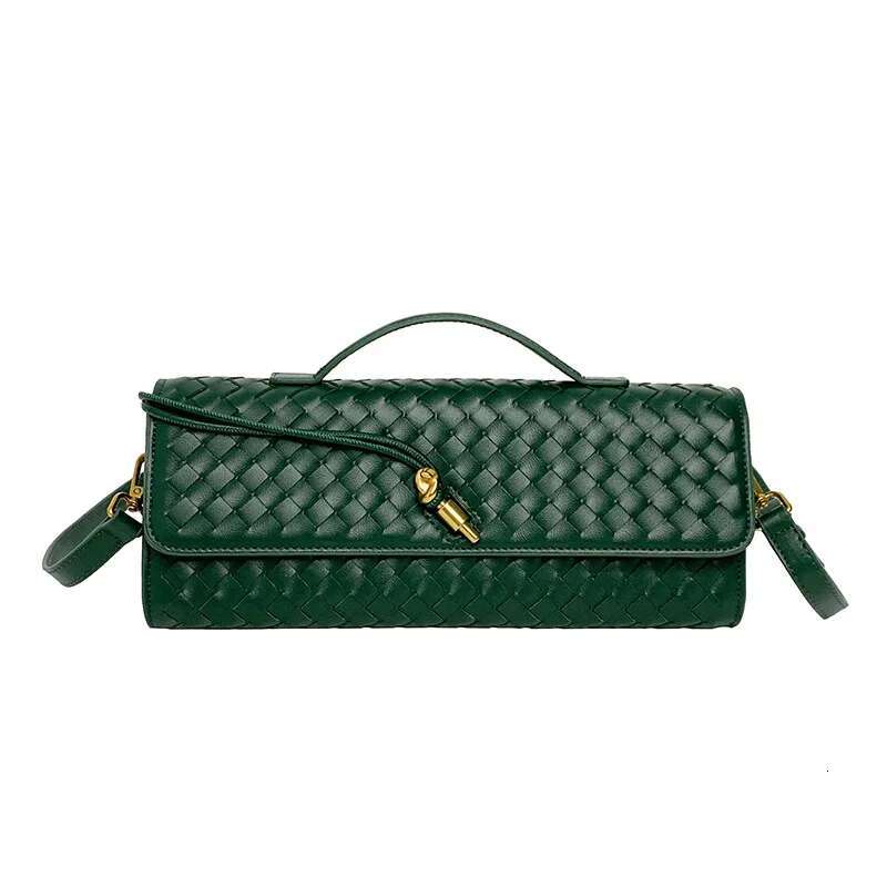 2025 New Handwoven Small Square Women's with Natural Material Also A Glasses Bag Fashion Clutch Portable Shoulder Messenger