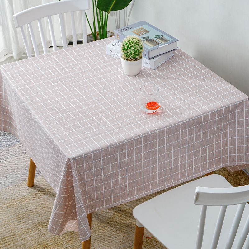 T0446 tablecloth waterproof, oil-proof and scalding-proof square tablecloth ins learning desktop decoration arrangement tablecloth pvc coffee table ma