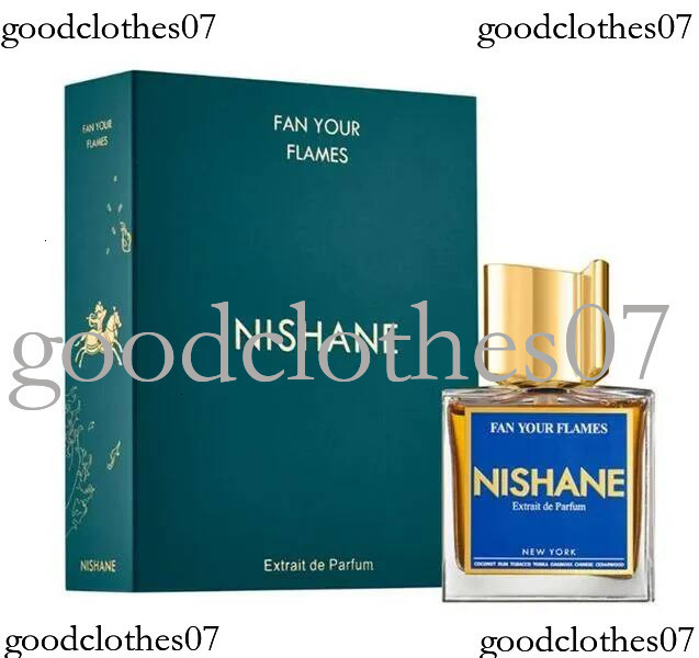 Nishane Perfume Hacivat Wulonha Ani EGE Hundred Silent Ways Fragrance Man Women Extrait De Parfum Long Lasting Smell Brand Neutral Cologne Spray Top S