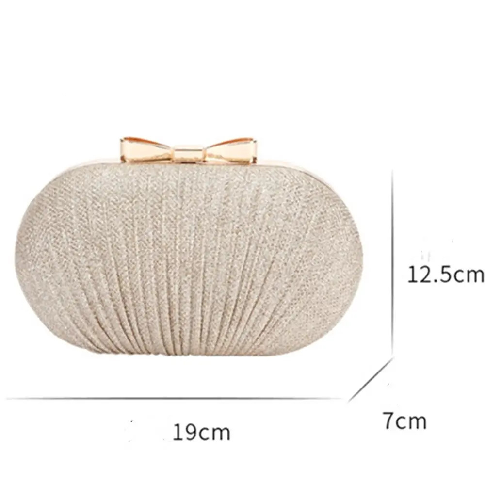 Wedding bride clutch handbag ladies evening party bag chain shoulder elegant egg shaped banquet wallet 250428
