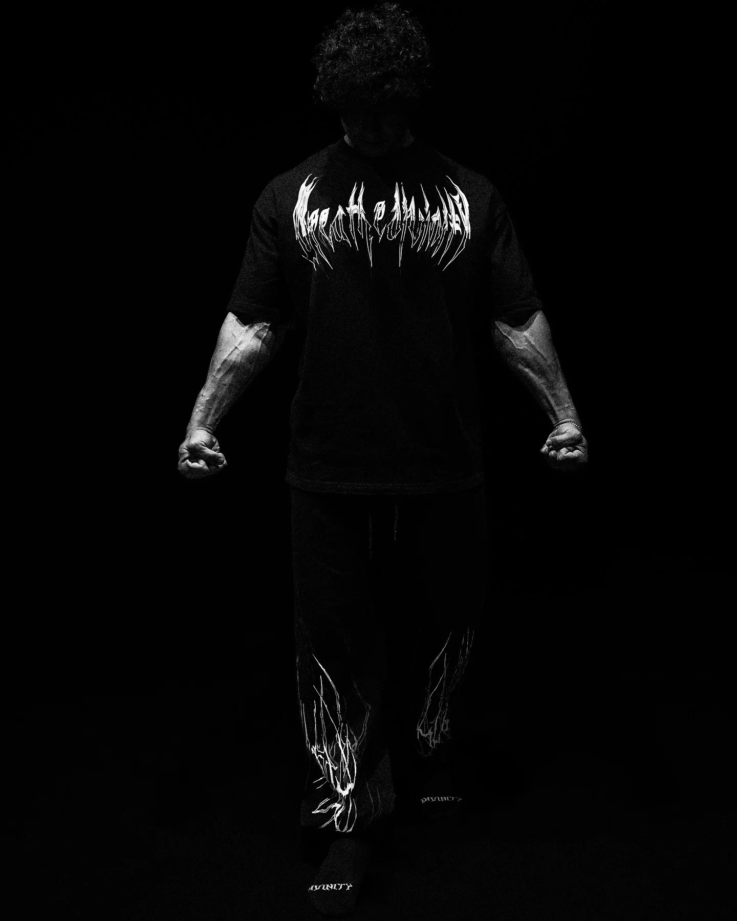 Y2K American Fashion Skull Pattern Tshirt Gothic Super Large Dark Style Top Harajuku Street Retro Short Sleeve 250430Z