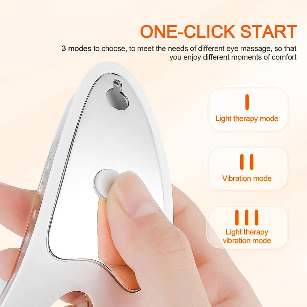 Anti-aging Eye Massager LED Pon Therapy Relax Fatigue Relief Lighten Dark Circles Smooth Eye Fine Line Beauty Eye Care 250422
