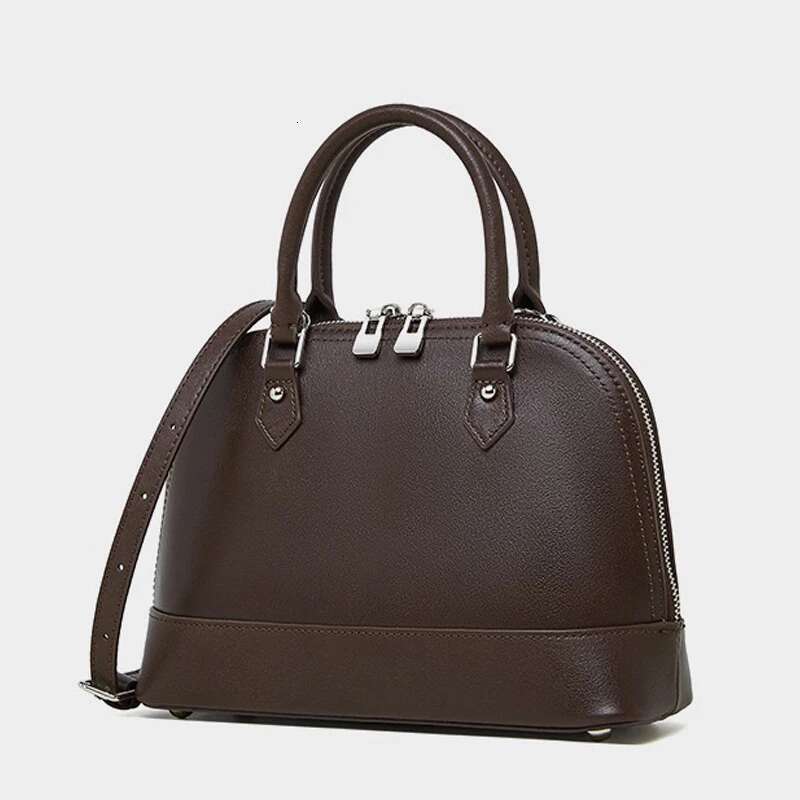 Woman Handbag Real Leather Shell Shoulder Crossbody Bag High Quality