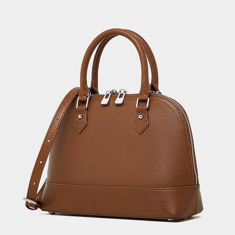 Woman Handbag Real Leather Shell Shoulder Crossbody Bag High Quality