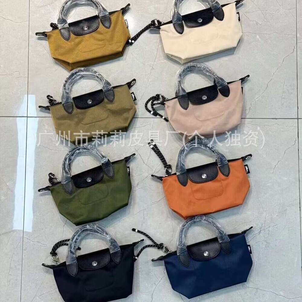 High quality French Energy second-generation dragon thickened recycled nylon dumpling large capacity single shoulder crossbody bag