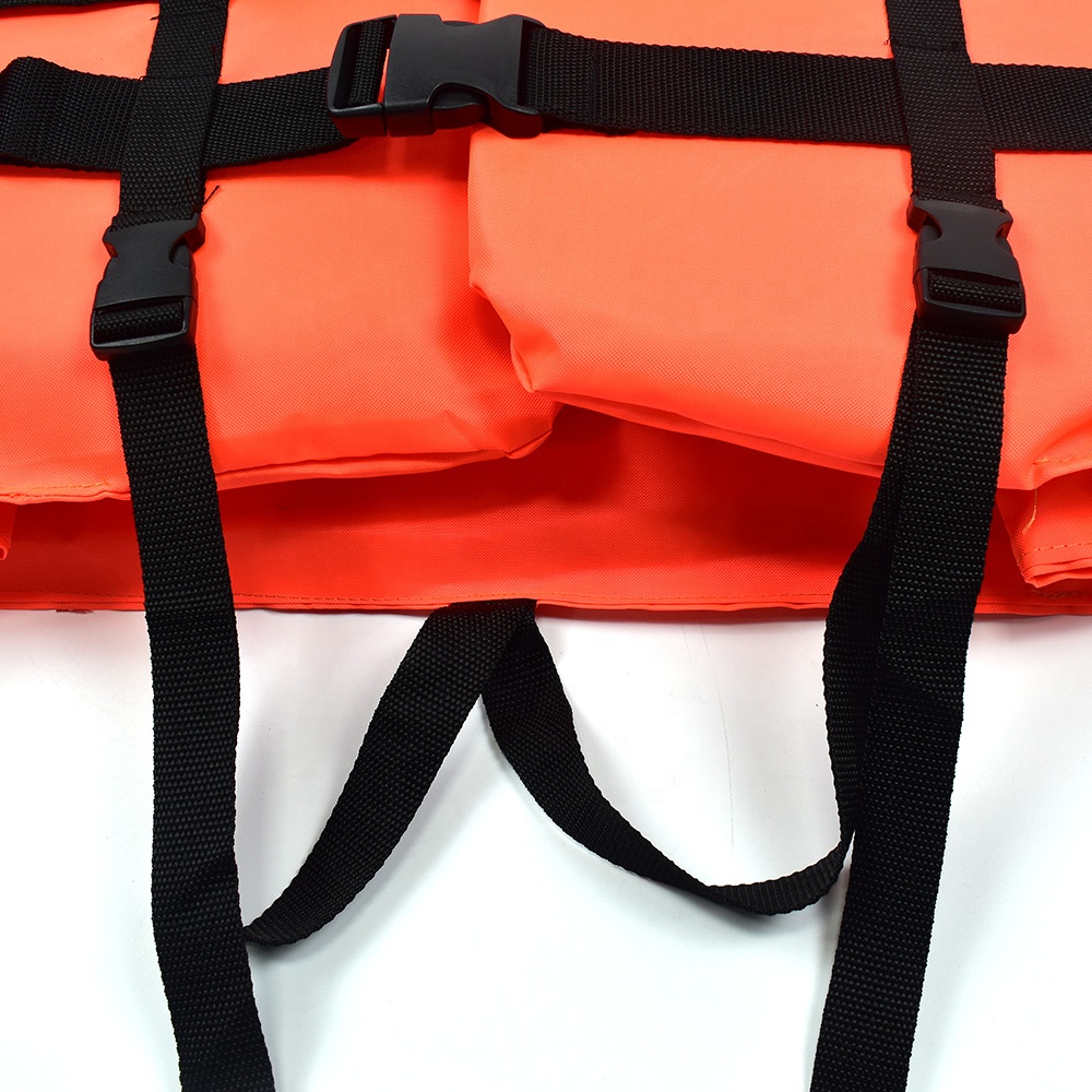 Rescue vest Life vest Life jackets adult professional high-buoyancy outdoor orange, suitable for fishing, rafting, boating and rescue